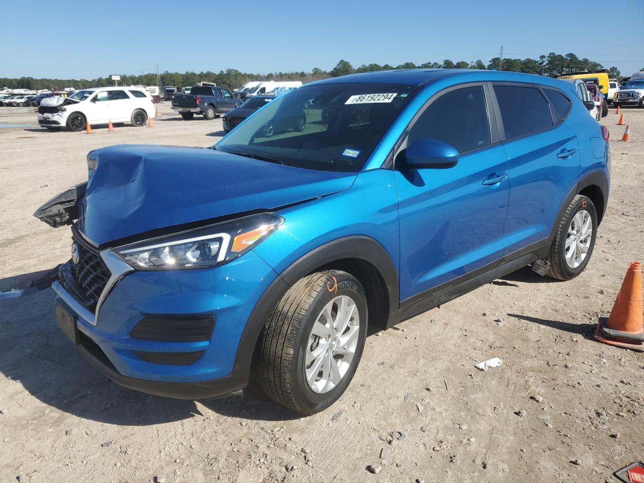 2020 Hyundai Tucson Se VIN: KM8J23A47LU190101 Lot: 86192294