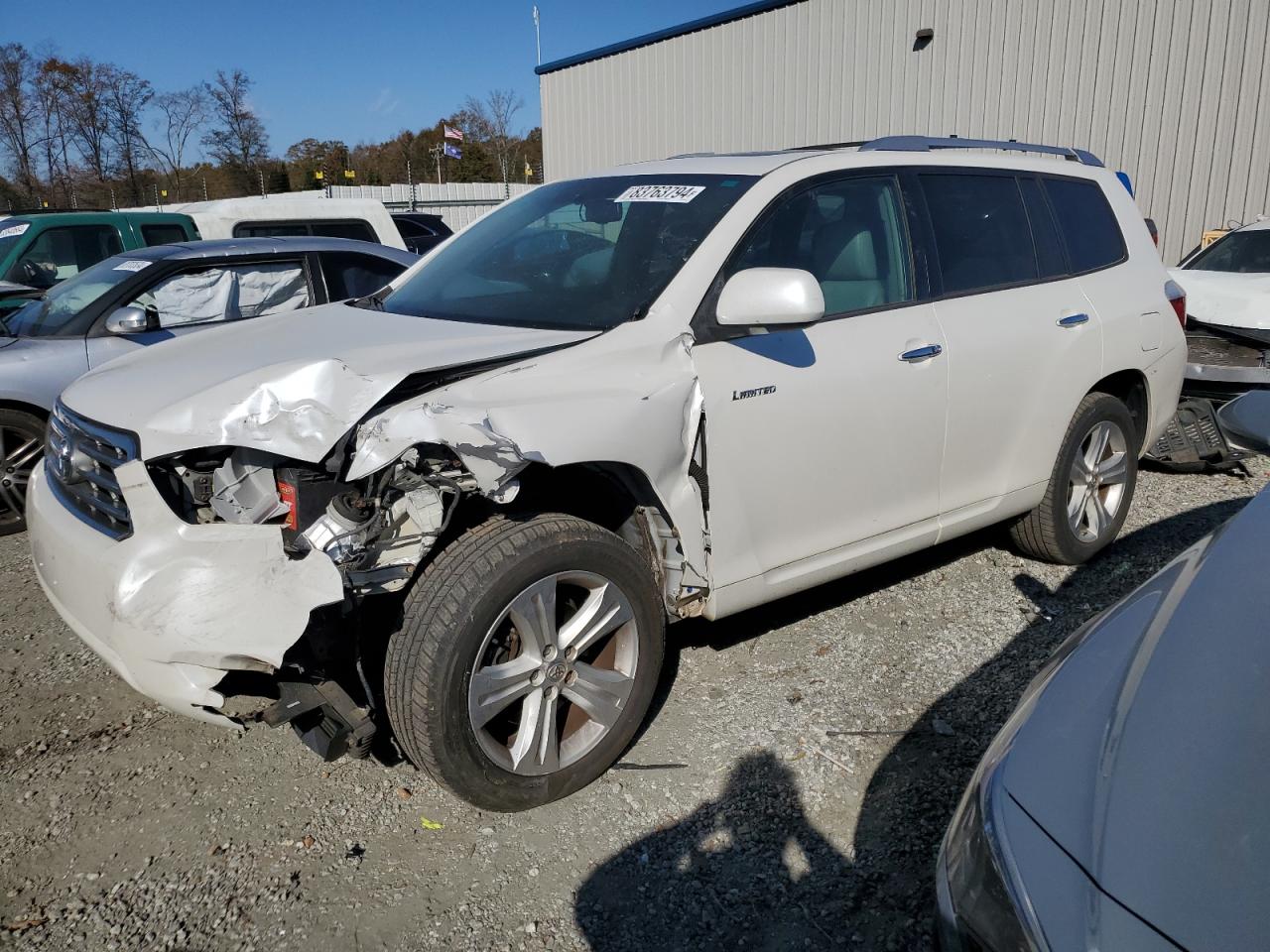 2010 Toyota Highlander Limited VIN: 5TDDK3EH9AS030138 Lot: 83763794