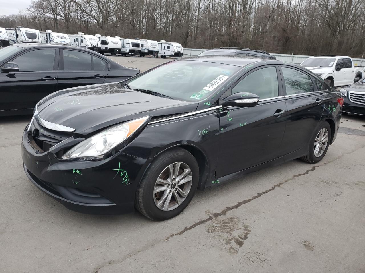 2014 Hyundai Sonata Gls VIN: 5NPEB4AC5EH948212 Lot: 84992304