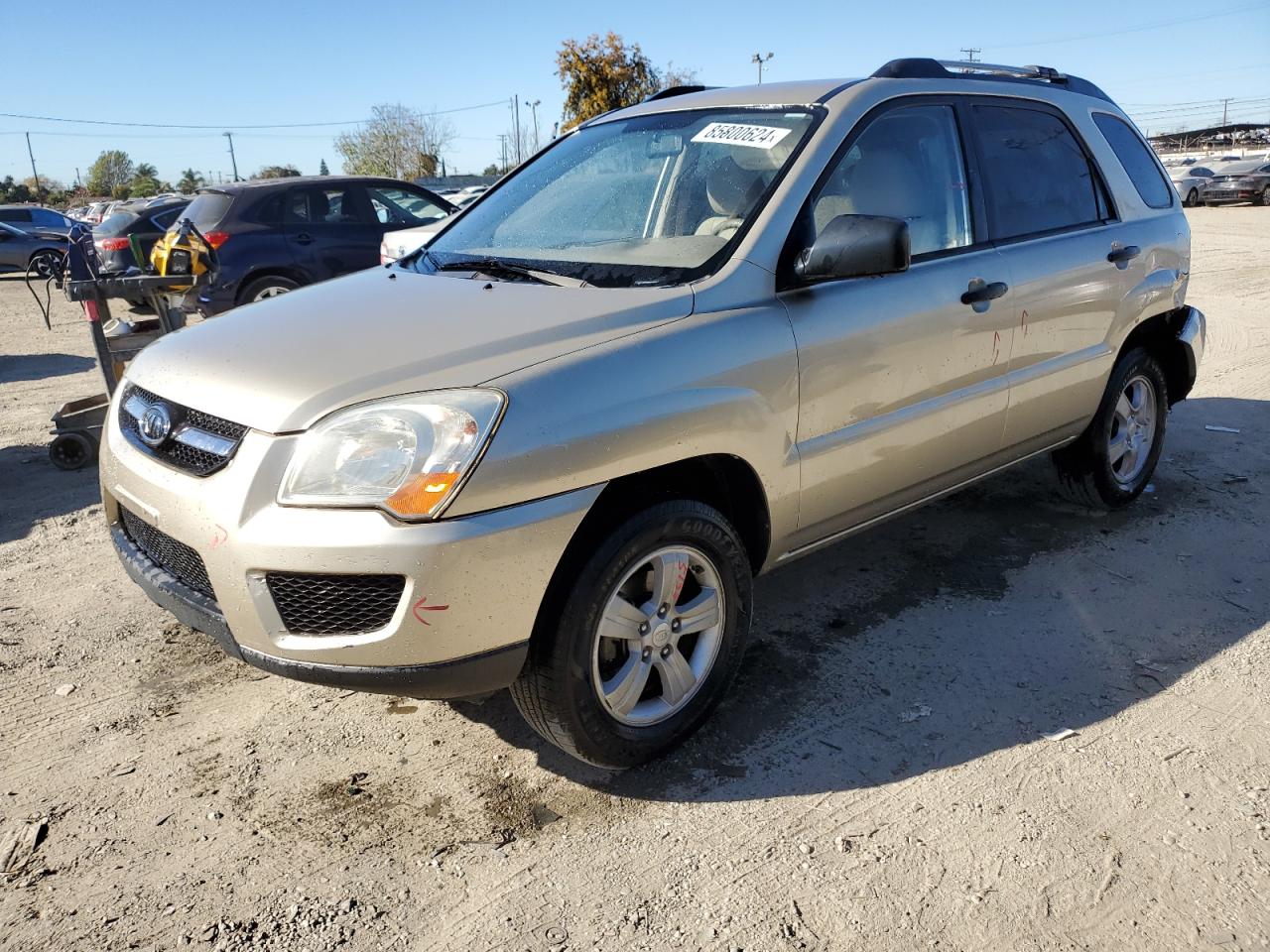 2009 Kia Sportage Lx VIN: KNDJF724597572679 Lot: 85800624