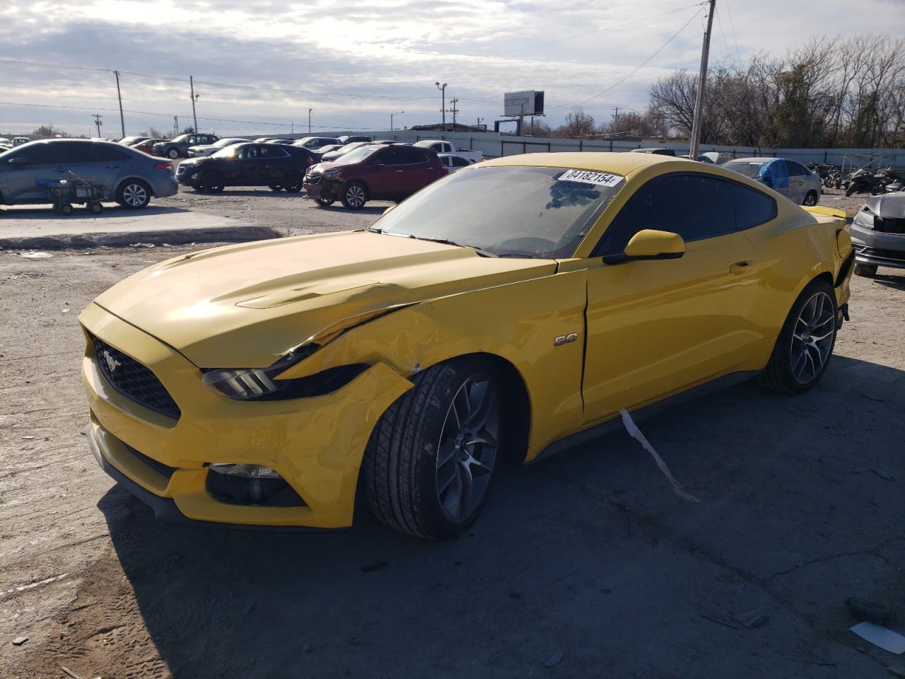 2015 Ford Mustang Gt VIN: 1FA6P8CF6F5411912 Lot: 84182154