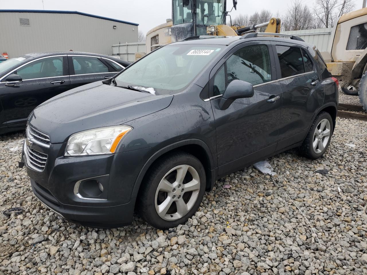 2016 Chevrolet Trax Ltz VIN: 3GNCJMSB4GL121120 Lot: 86055144