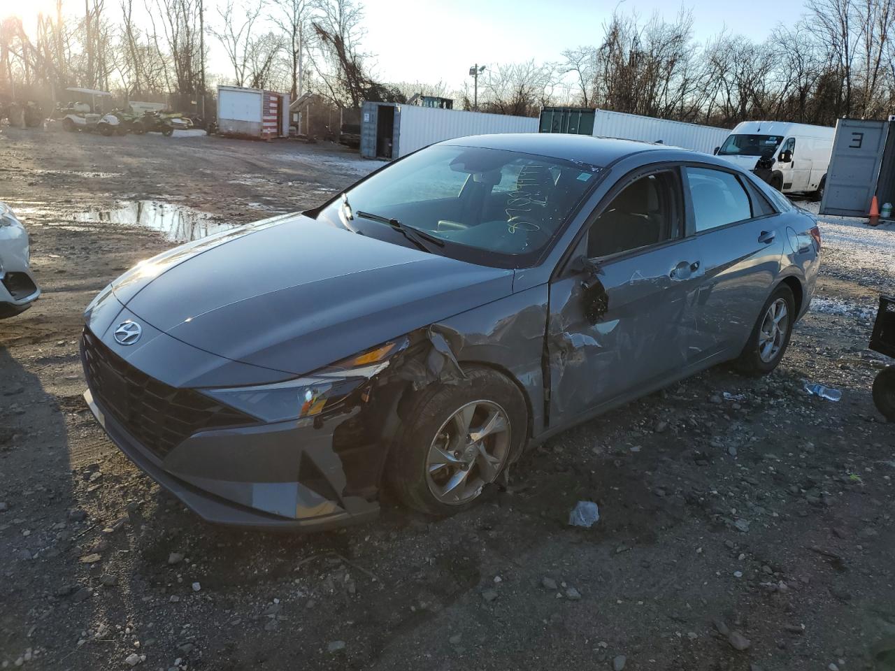 2022 Hyundai Elantra Se VIN: KMHLL4AG6NU308583 Lot: 87009494