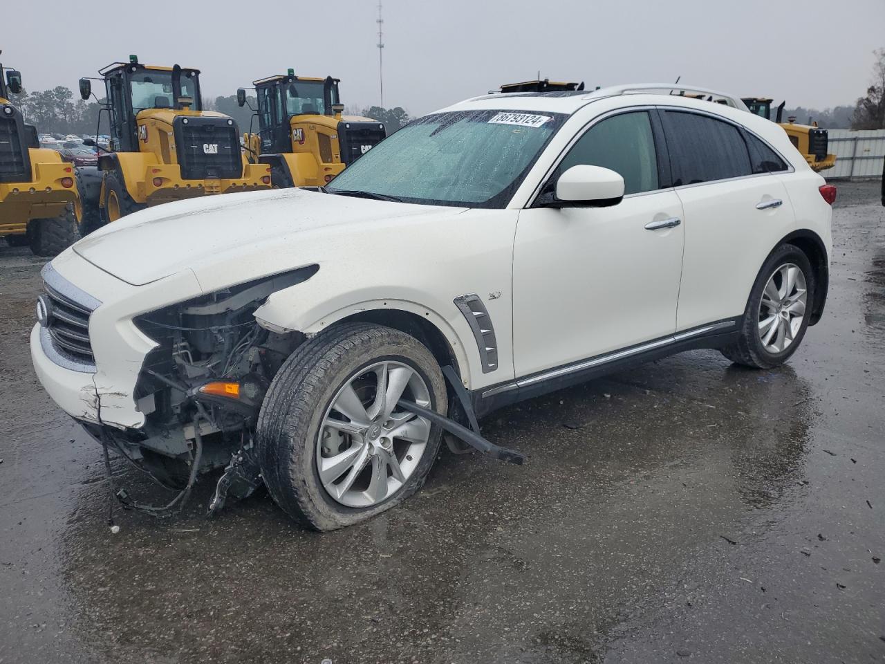 2014 Infiniti Qx70 VIN: JN8CS1MU5EM450922 Lot: 86793124