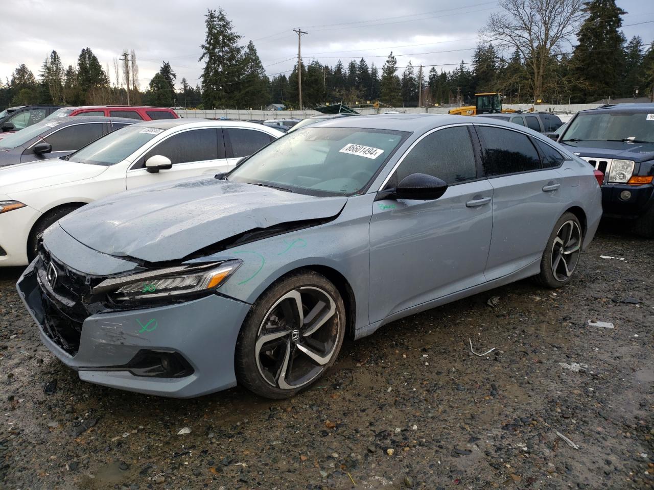 2022 Honda Accord Sport VIN: 1HGCV2F32NA017705 Lot: 86601494