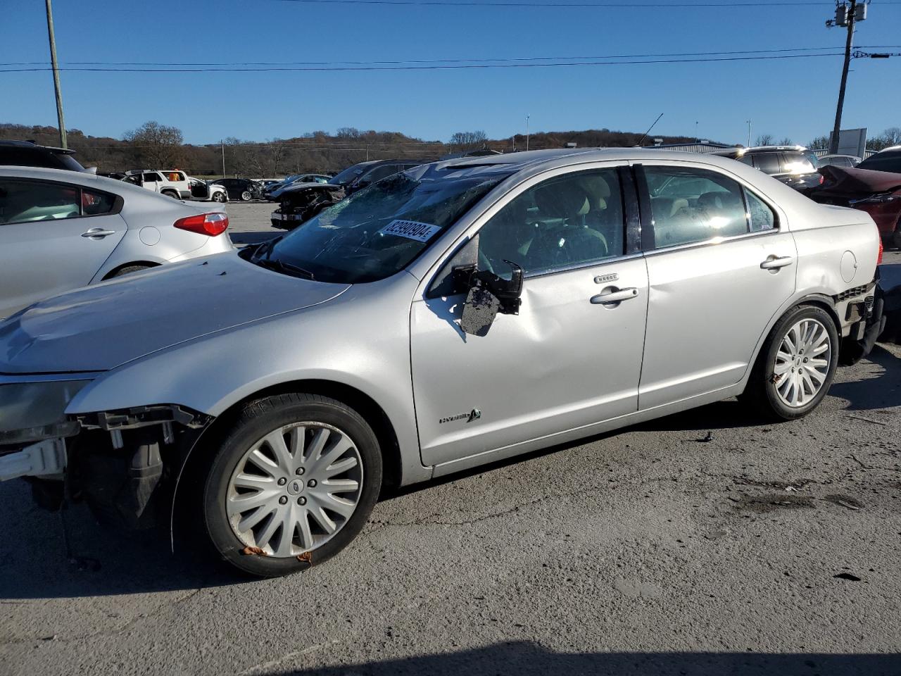 2010 Ford Fusion Hybrid VIN: 3FADP0L37AR348128 Lot: 82990904