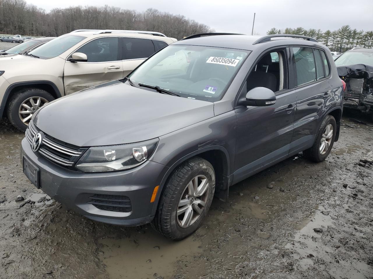 2015 Volkswagen Tiguan S VIN: WVGBV7AX6FW581732 Lot: 85035094