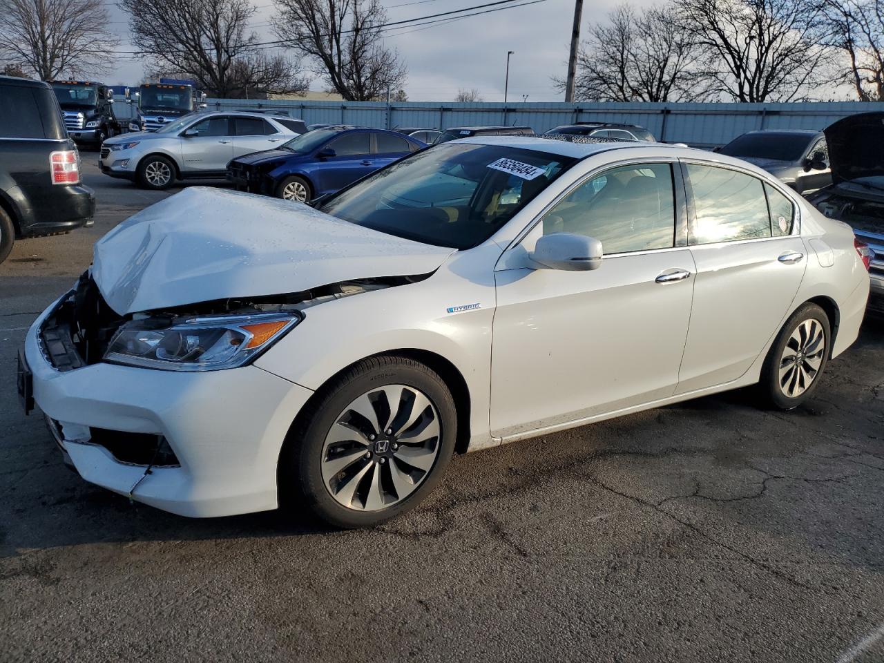 2017 Honda Accord Hybrid Exl VIN: JHMCR6F55HC017846 Lot: 86350484