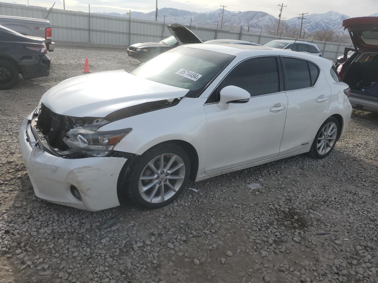 2013 Lexus Ct 200 VIN: JTHKD5BH3D2169774 Lot: 85714494