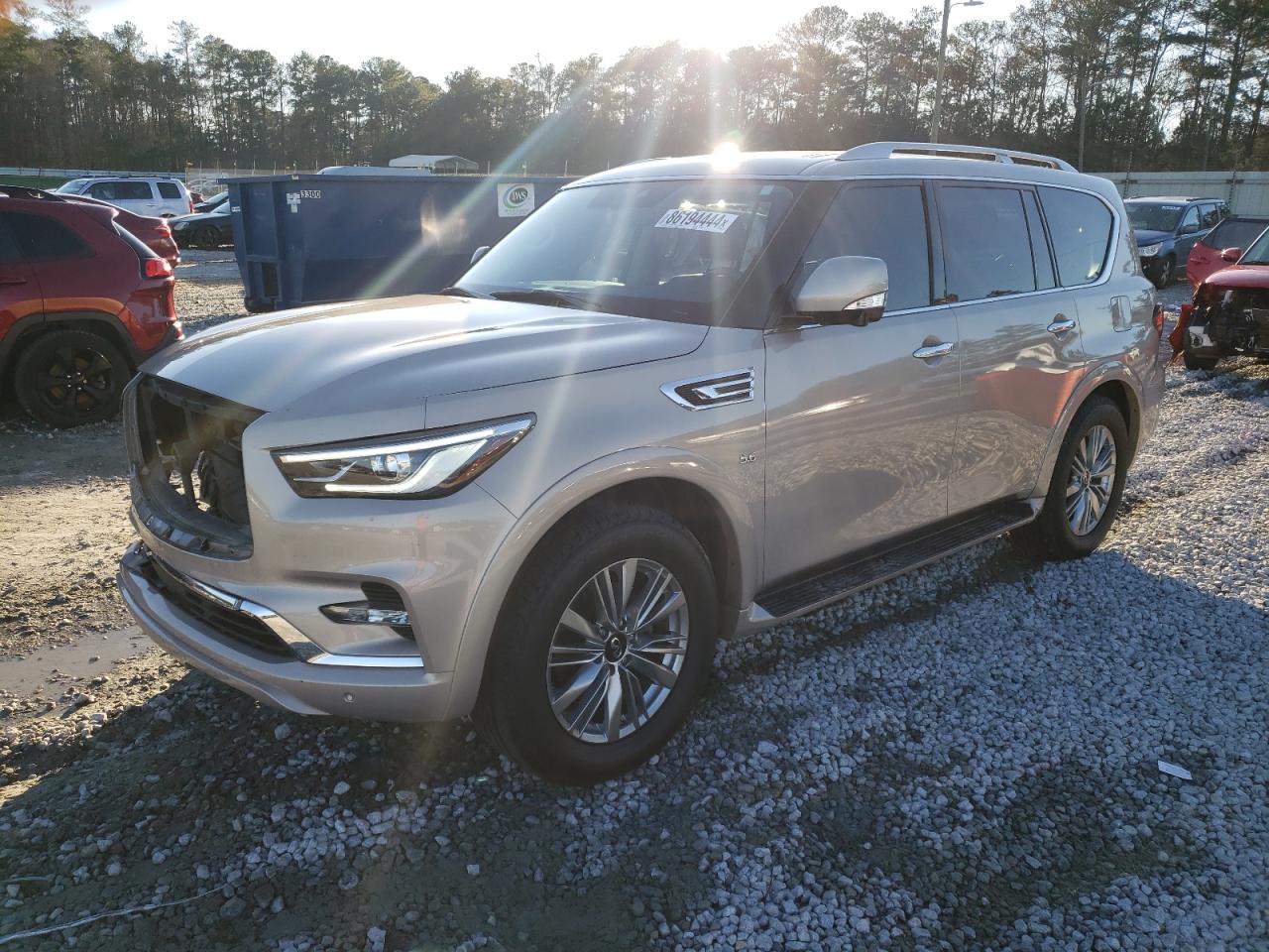 2018 Infiniti Qx80 Base VIN: JN8AZ2NF5J9663567 Lot: 86194444