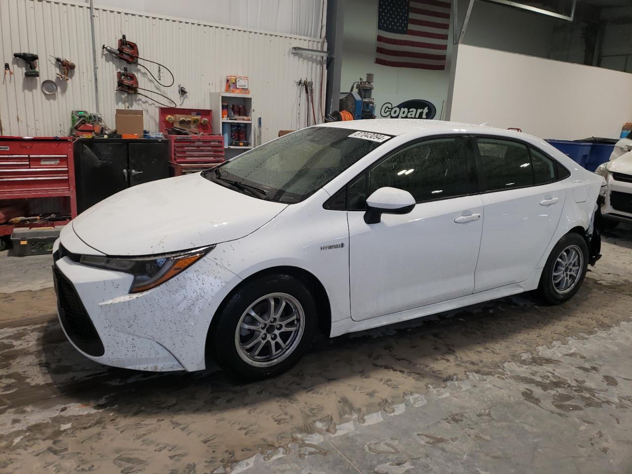 2020 Toyota Corolla Le VIN: JTDEBRBE7LJ016109 Lot: 87043094