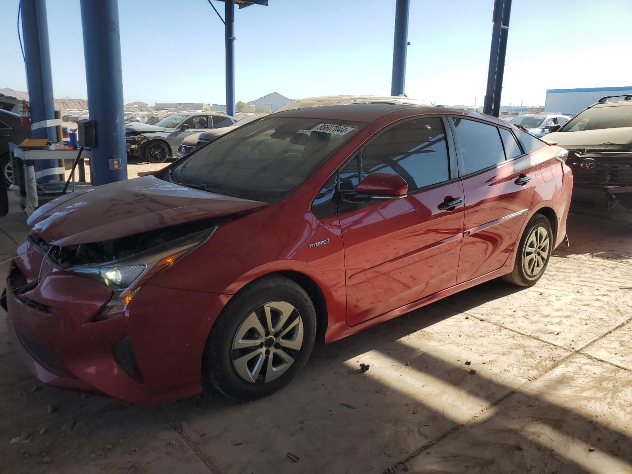 2017 Toyota Prius VIN: JTDKARFU2H3541288 Lot: 86607044