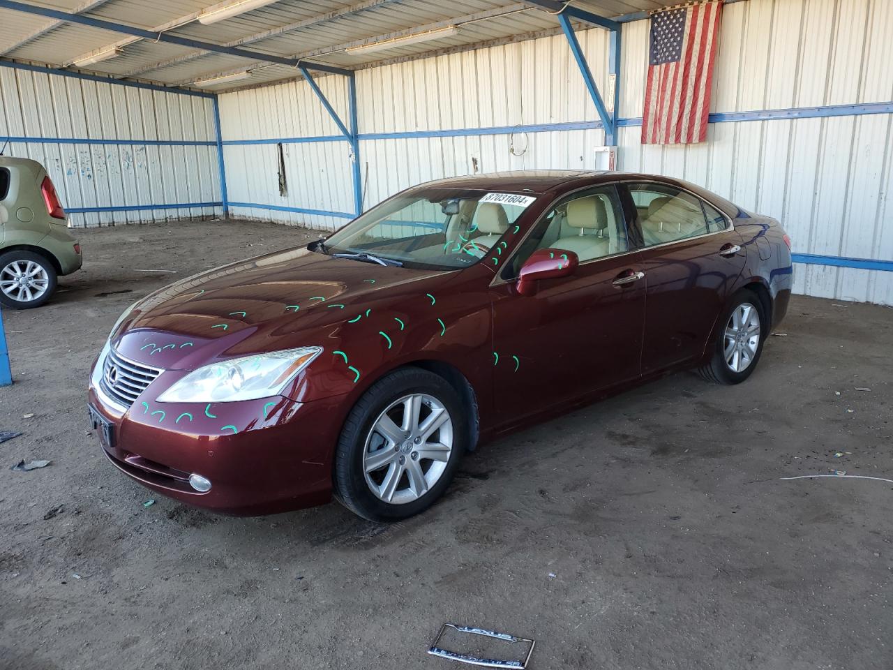 2008 Lexus Es 350 VIN: JTHBJ46G282221065 Lot: 87031604