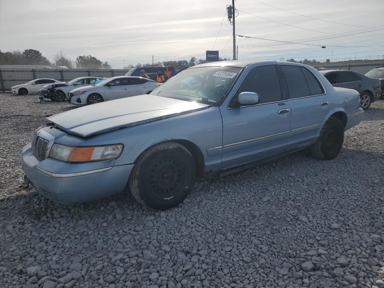 1999 Mercury Grand Marquis Gs VIN: 2MEFM74W0XX698741 Lot: 83229364