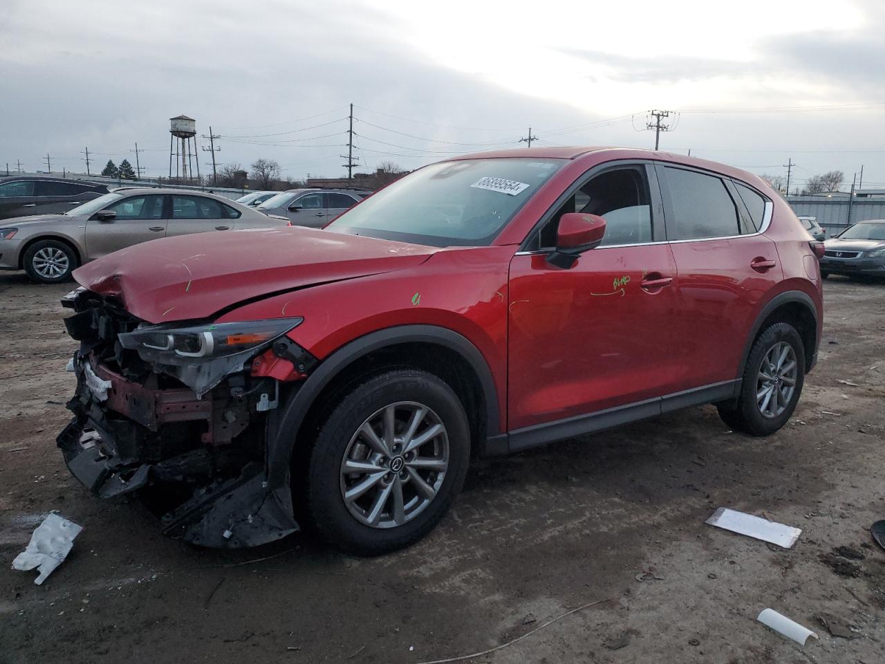 2022 Mazda Cx-5 Preferred VIN: JM3KFBCM9N0587654 Lot: 86899564