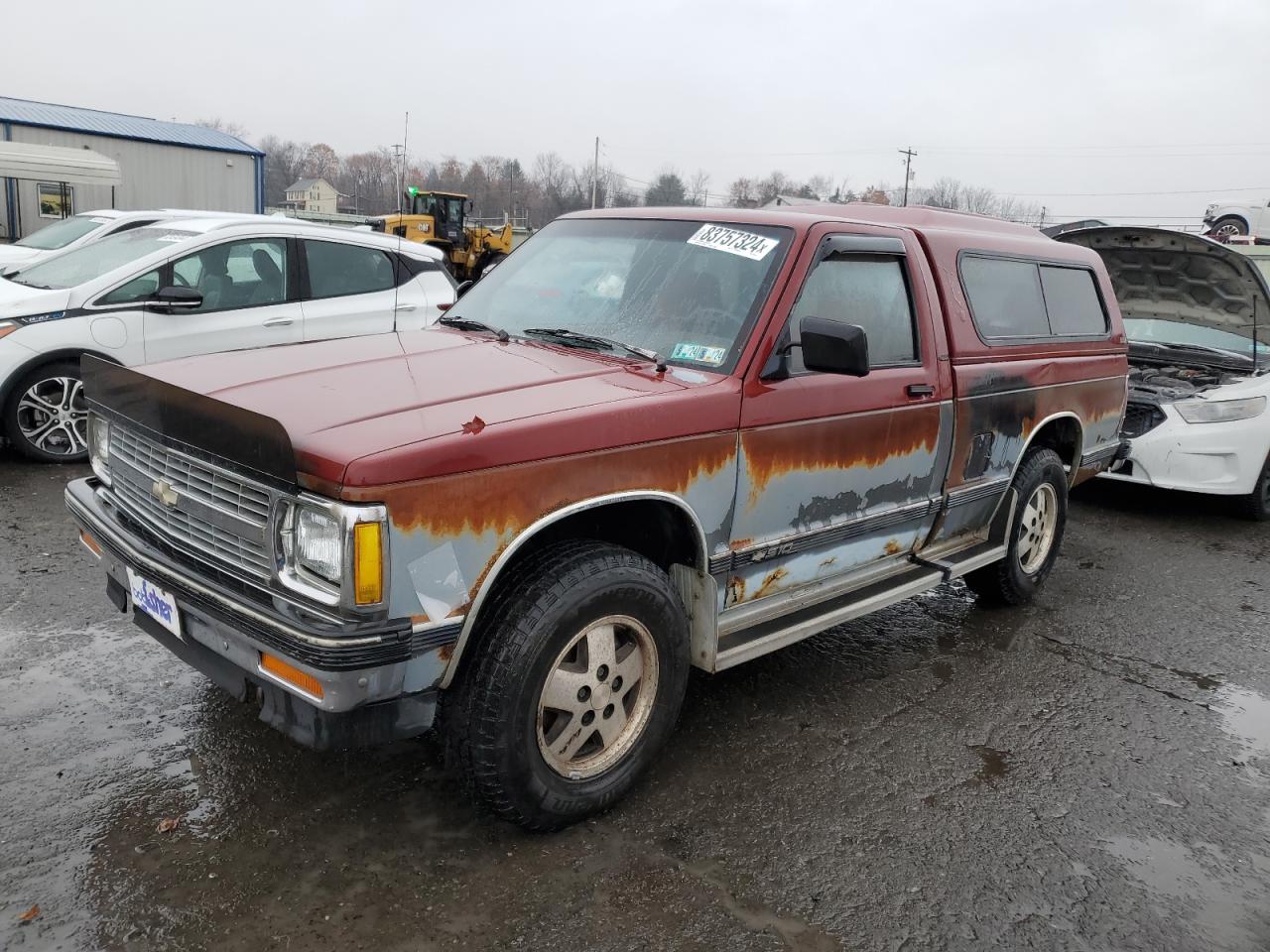 1992 Chevrolet S Truck S10 VIN: 1GCCT14Z0N8157202 Lot: 83757324