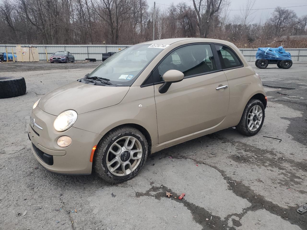 2012 Fiat 500 Pop VIN: 3C3CFFAR6CT292292 Lot: 85724714