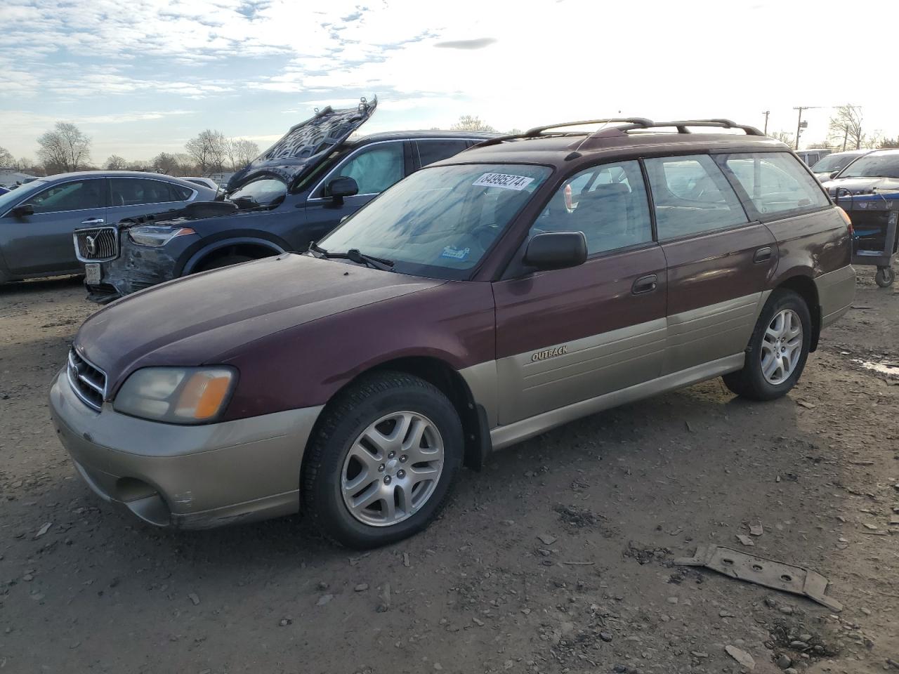 2001 Subaru Legacy Outback VIN: 4S3BH665616602763 Lot: 84995274