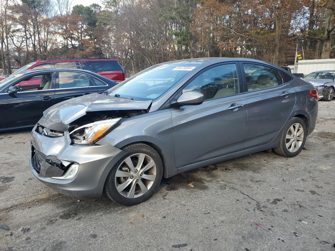 2014 Hyundai Accent Gls VIN: KMHCU4AE6EU767995 Lot: 85470304