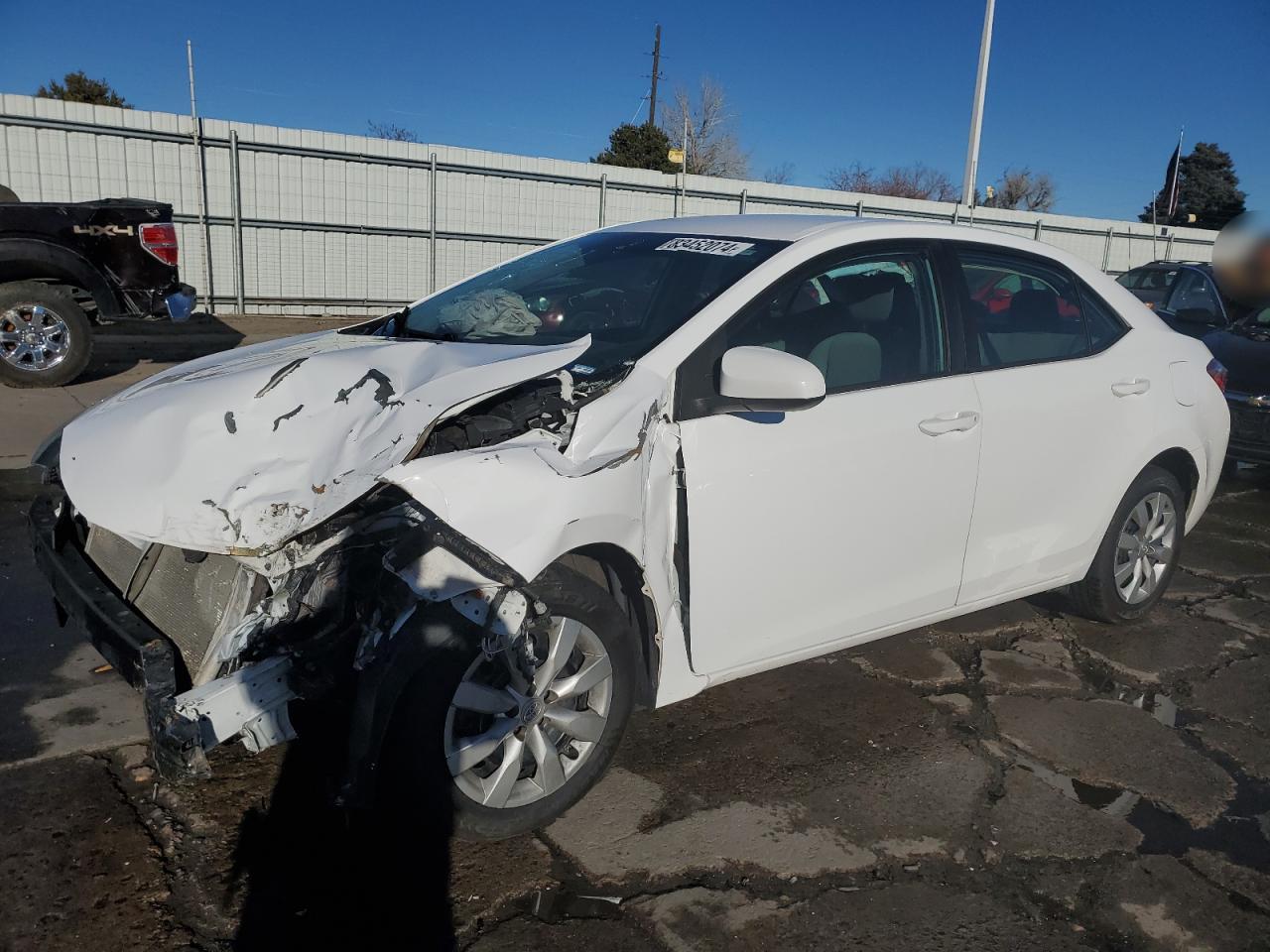 2016 Toyota Corolla L VIN: 2T1BURHE4GC659376 Lot: 83452074