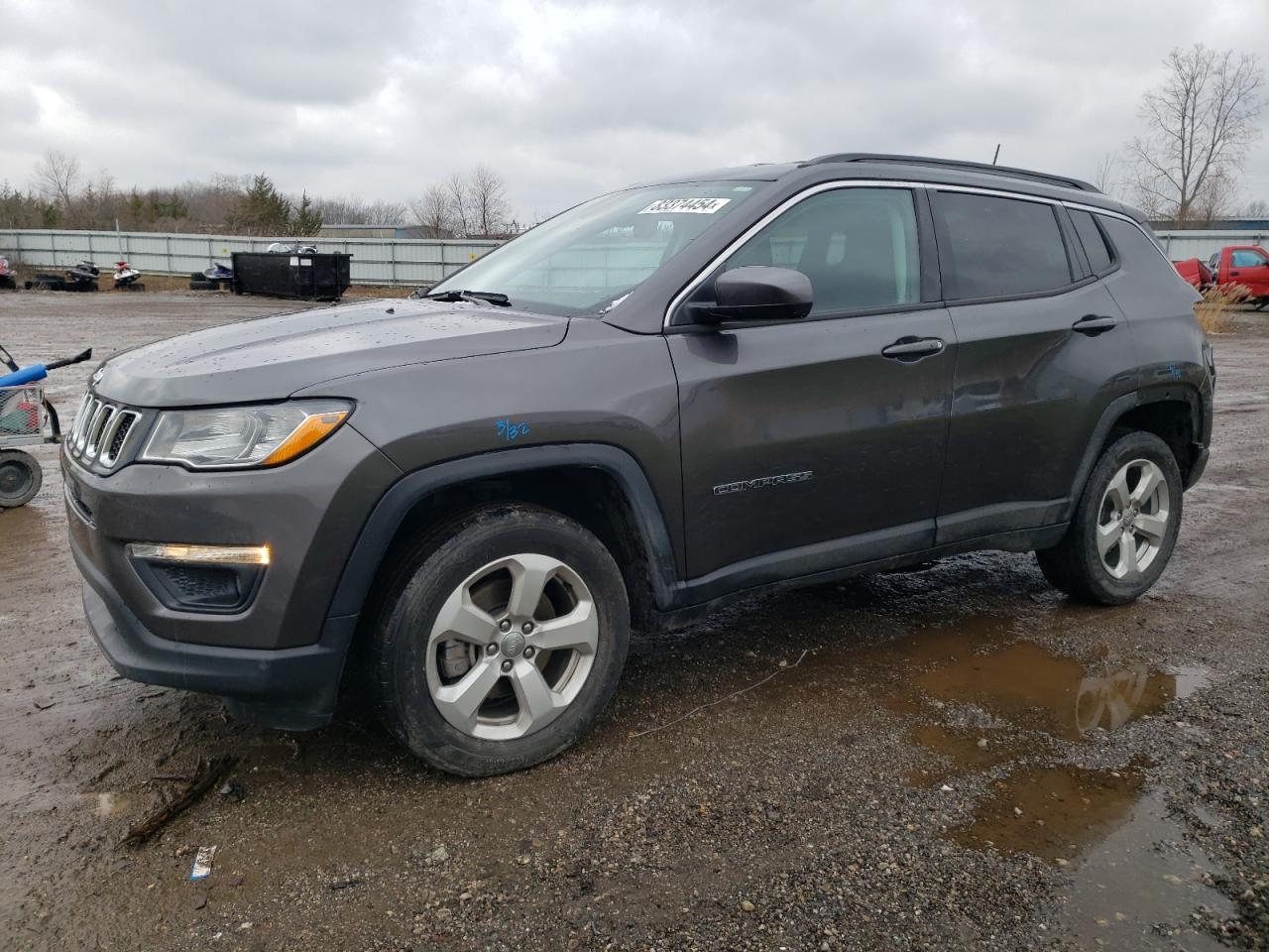 2021 Jeep Compass Latitude VIN: 3C4NJDBB7MT544044 Lot: 83374454