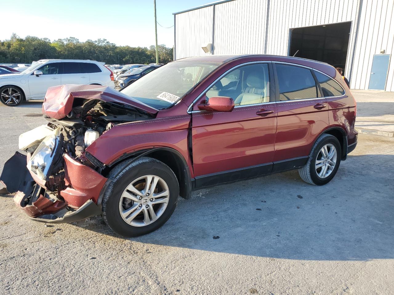 2010 Honda Cr-V Exl VIN: 5J6RE3H74AL049921 Lot: 86416004