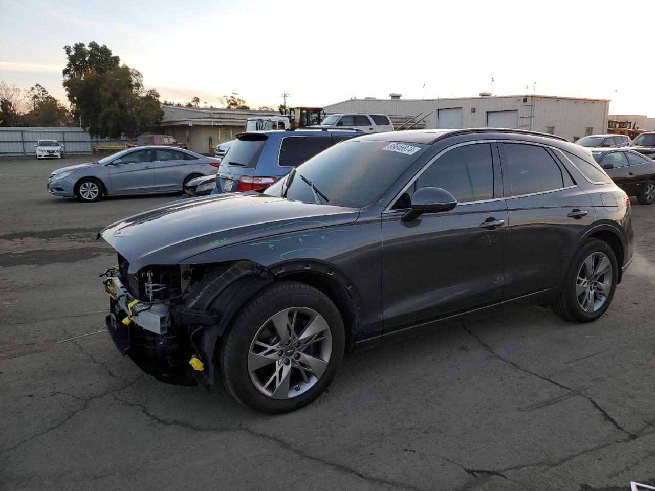 2022 Genesis Gv70 Base VIN: KMUMCDTC8NU037302 Lot: 86645974