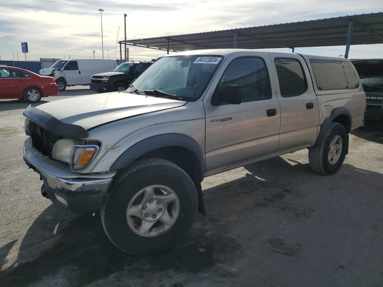 2001 Toyota Tacoma Double Cab VIN: 5TEHN72N91Z857795 Lot: 84123034