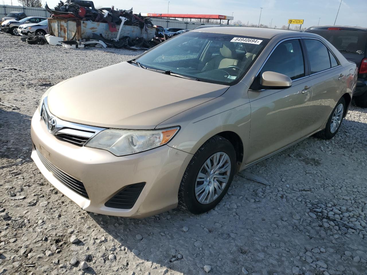 2012 Toyota Camry Base VIN: 4T1BF1FK1CU071299 Lot: 84940694