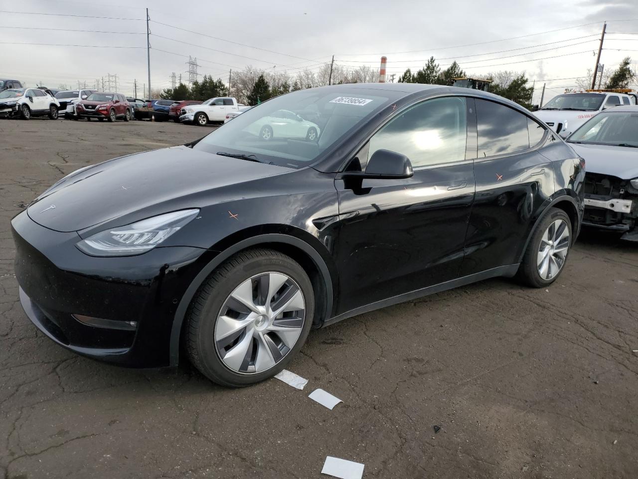 2022 Tesla Model Y VIN: 7SAYGDEE6NF437331 Lot: 86739854