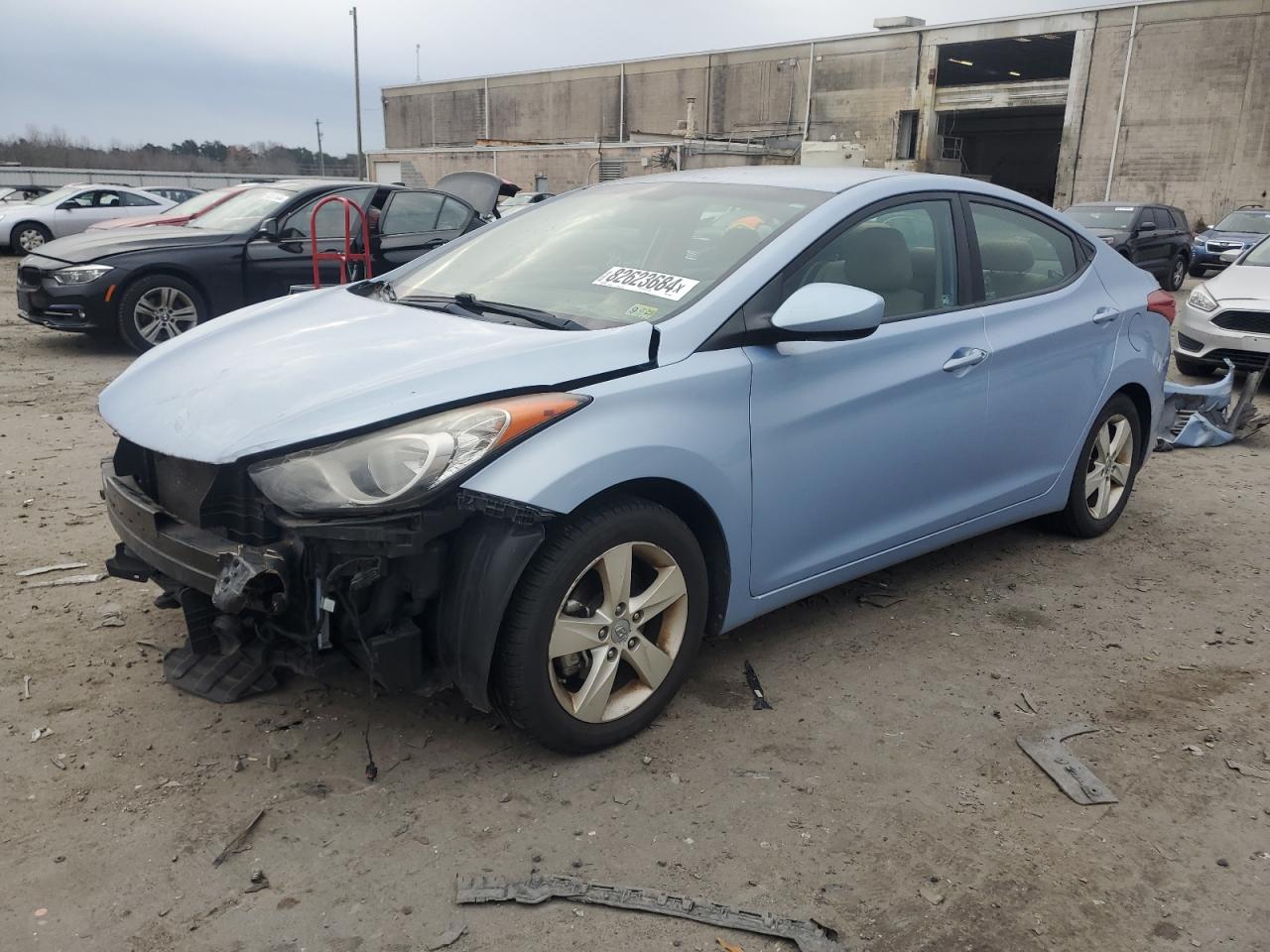 2013 Hyundai Elantra Gls VIN: KMHDH4AE2DU486686 Lot: 82623684