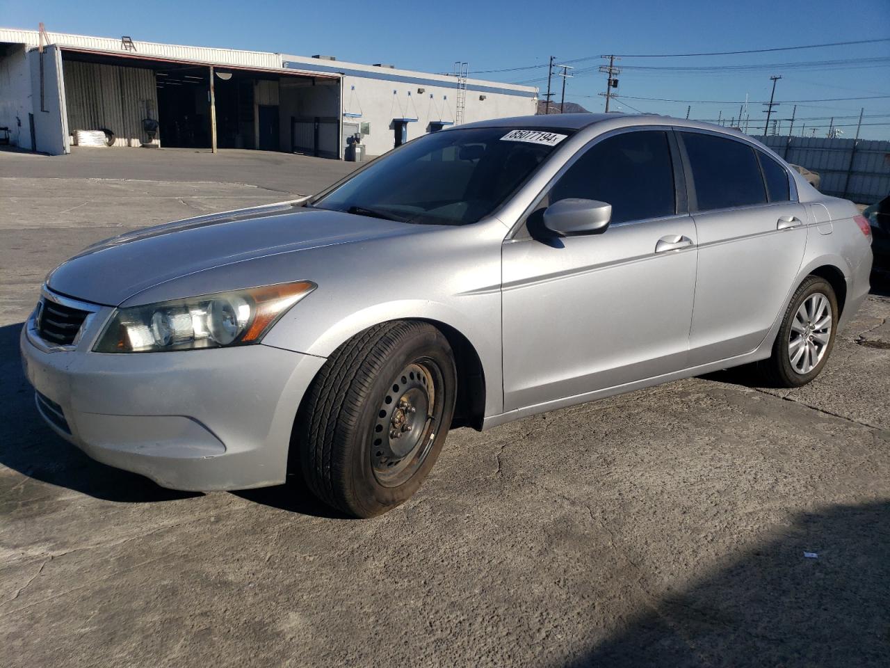 2008 Honda Accord Lx VIN: 1HGCP263X8A163221 Lot: 85077194