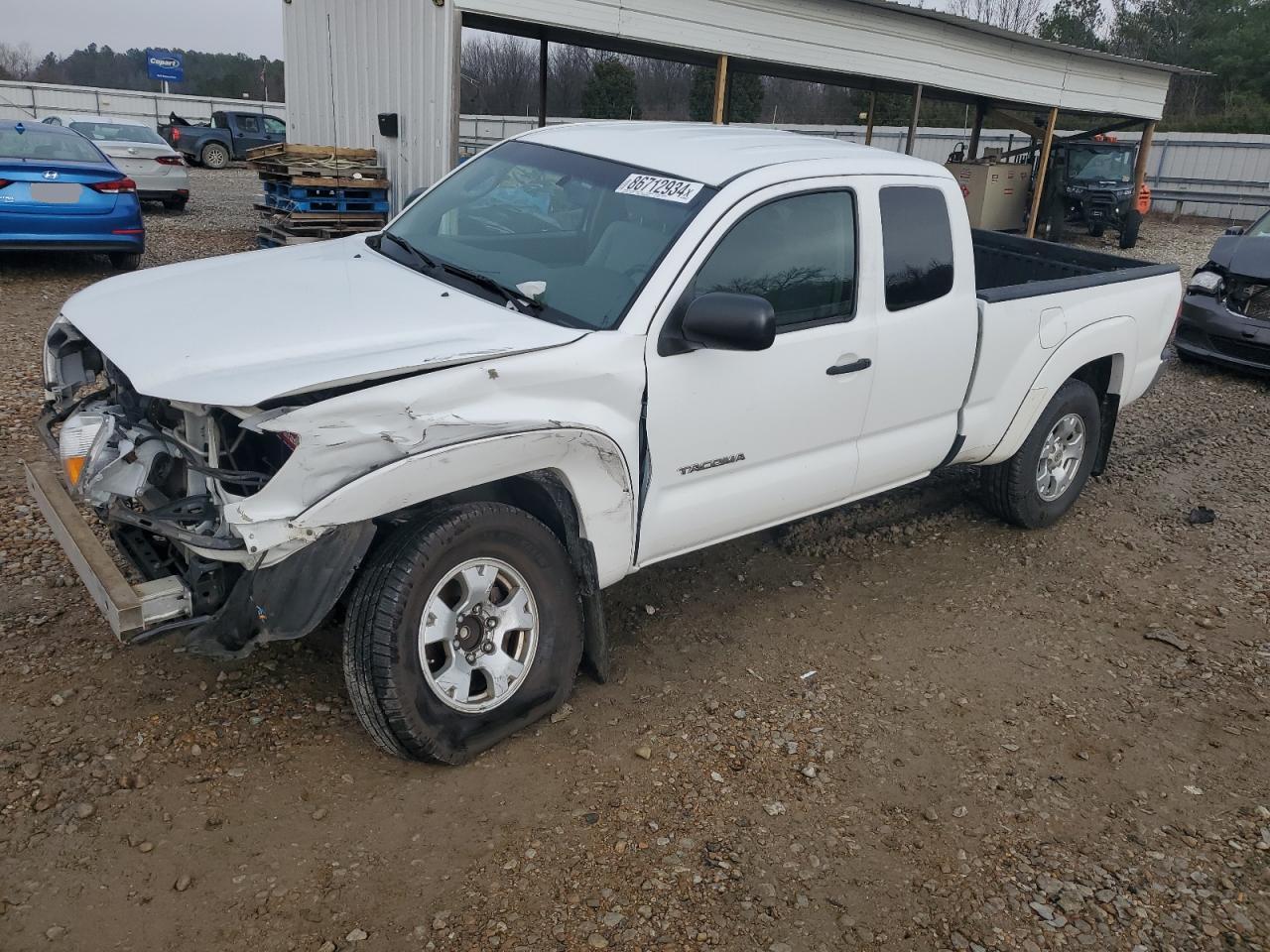 2007 Toyota Tacoma Prerunner Access Cab VIN: 5TETU62N17Z458704 Lot: 86712934