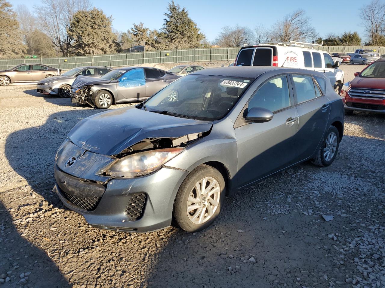 2013 Mazda 3 I VIN: JM1BL1LP4D1754811 Lot: 86407244