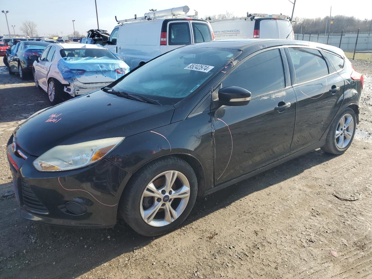 2014 Ford Focus Se VIN: 1FADP3K28EL160118 Lot: 85242574