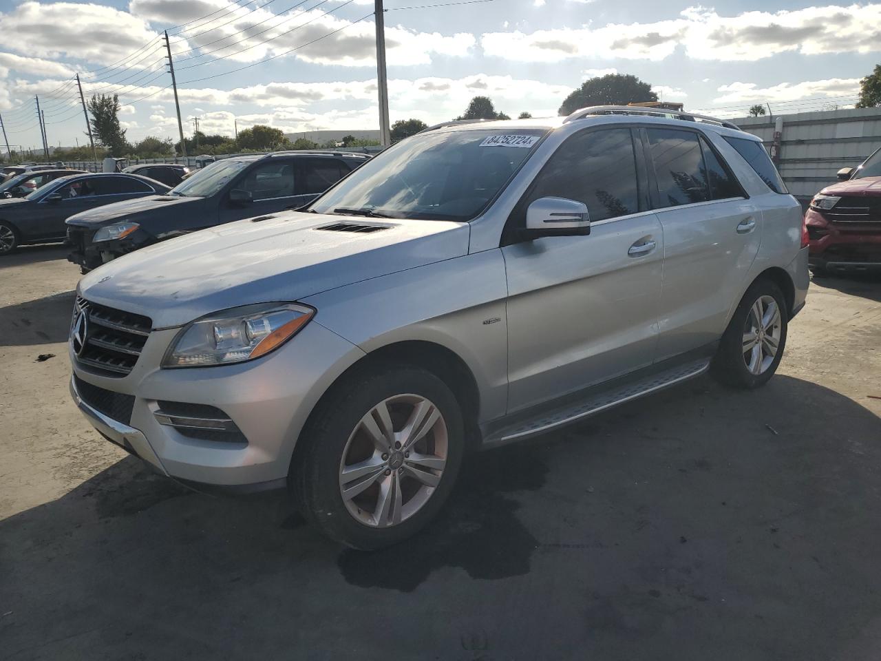 2012 Mercedes-Benz Ml 350 4Matic VIN: 4JGDA5HB4CA025611 Lot: 84252724