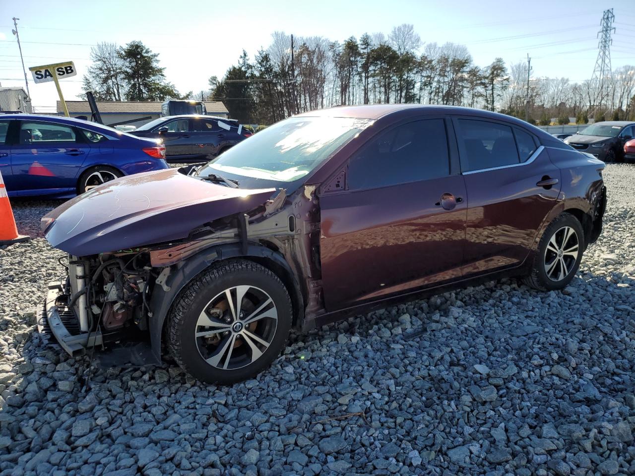 2020 Nissan Sentra Sv VIN: 3N1AB8CV9LY228029 Lot: 86715524