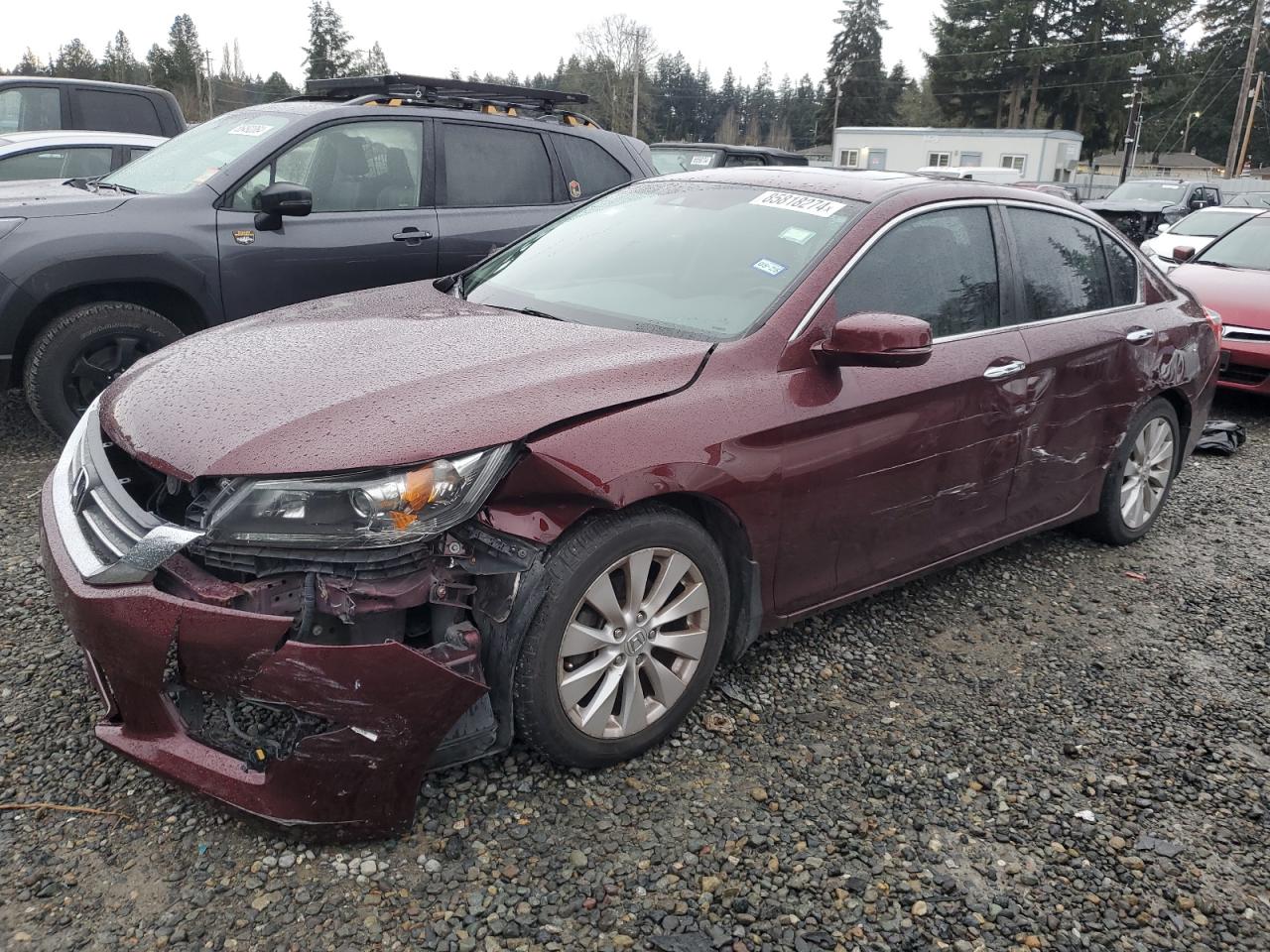 2013 Honda Accord Exl VIN: 1HGCR2F8XDA035576 Lot: 85818274