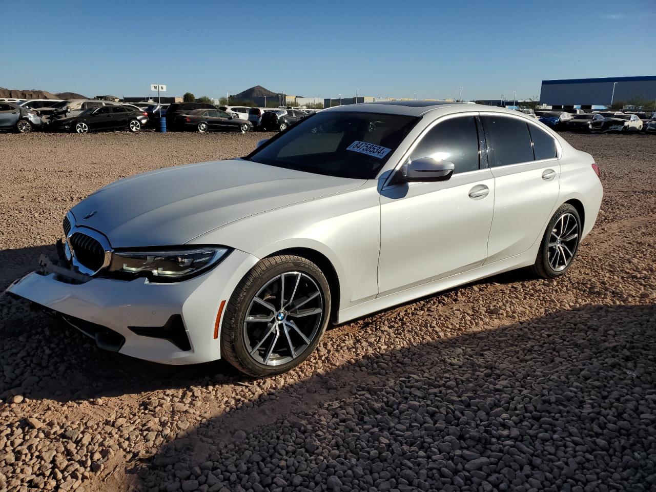 2019 BMW 330I VIN: WBA5R1C52KAK07945 Lot: 84758534