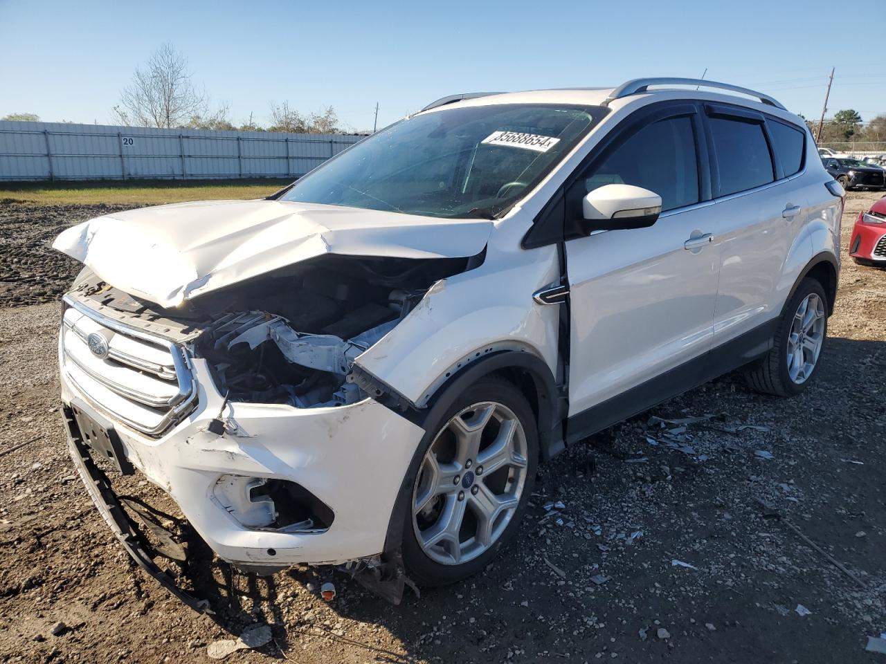 2018 Ford Escape Titanium VIN: 1FMCU0J98JUC06428 Lot: 85688654