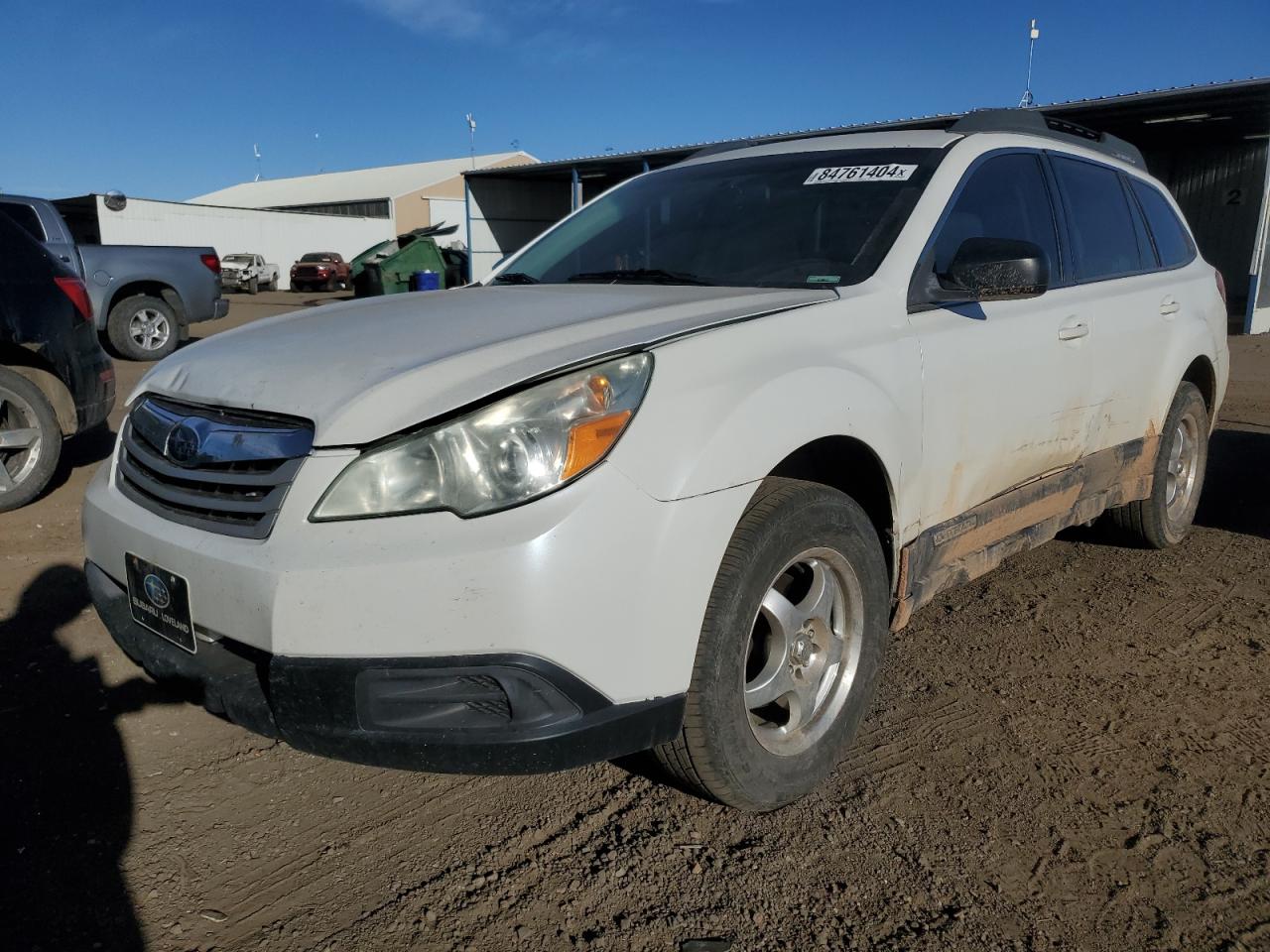 2011 Subaru Outback 2.5I VIN: 4S4BRBAC4B3380153 Lot: 84761404