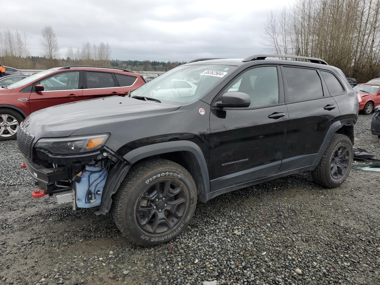 2020 Jeep Cherokee Trailhawk VIN: 1C4PJMBX9LD597319 Lot: 86362504