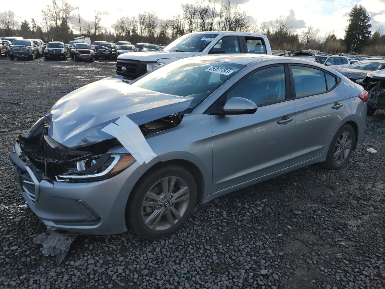 2017 Hyundai Elantra Se VIN: 5NPD84LF6HH151943 Lot: 86927454