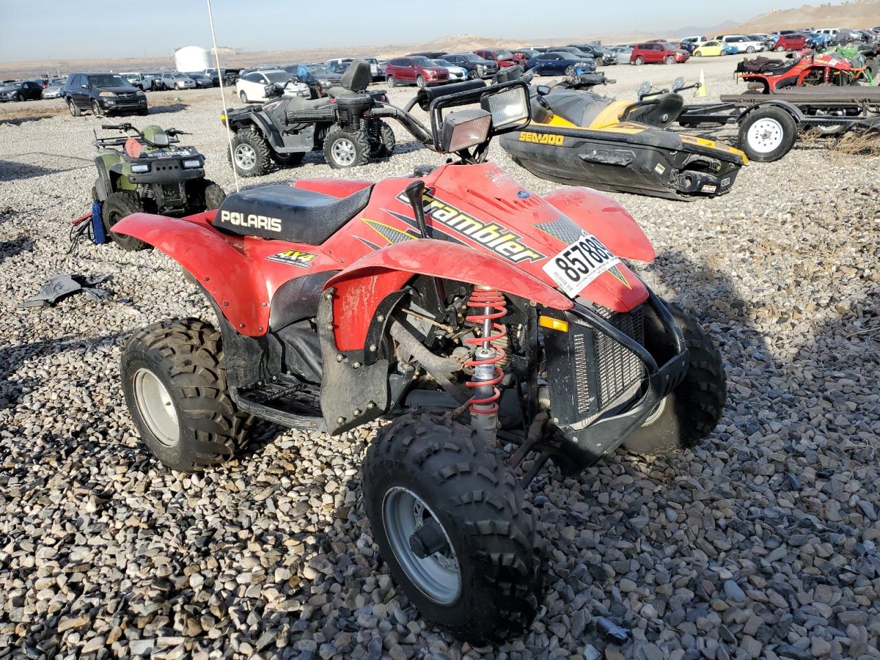 2001 Polaris Scrambler 500 4X4 VIN: 4XABG50A412649145 Lot: 85788924