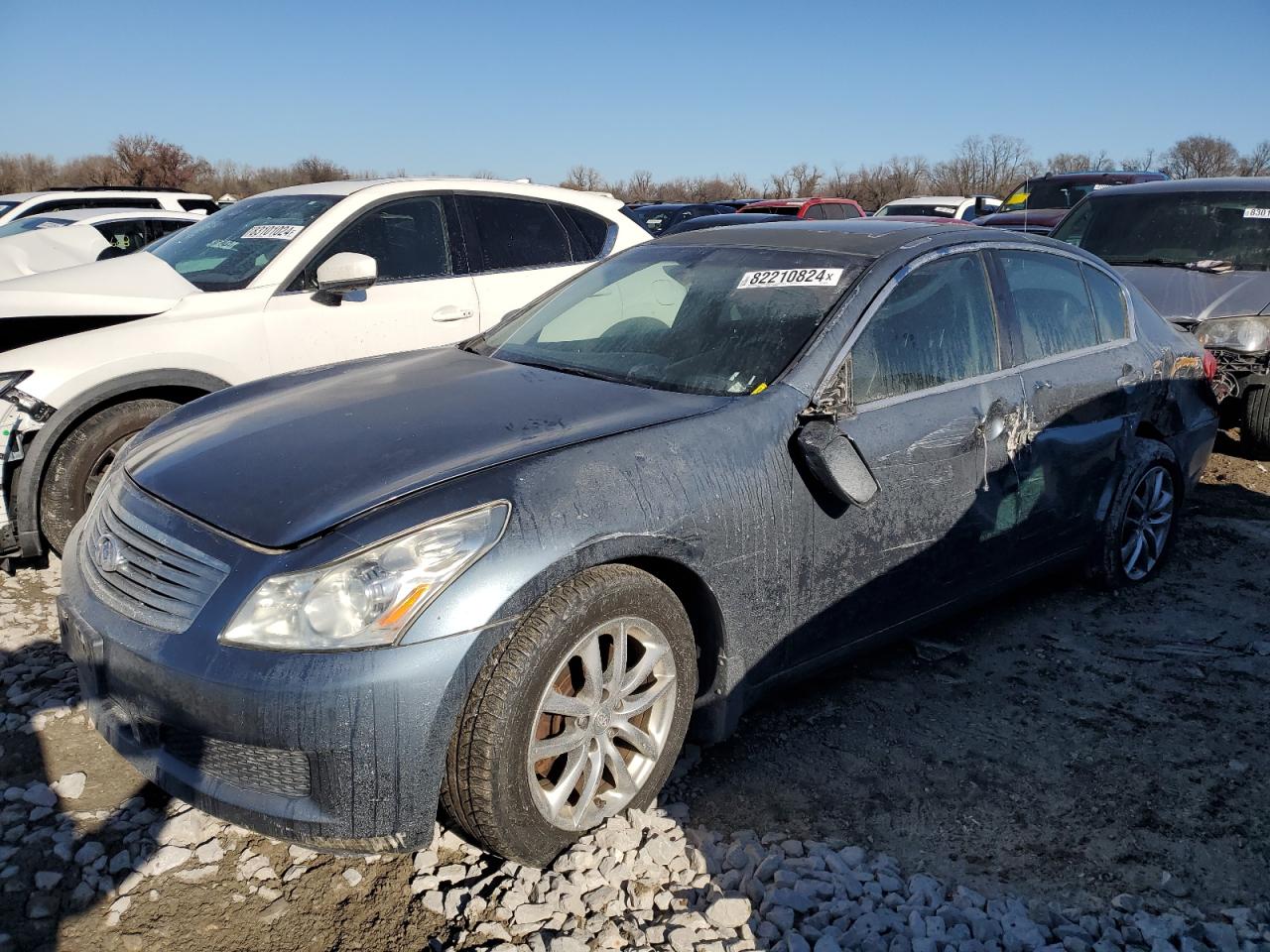 2008 Infiniti G35 VIN: JNKBV61F38M256202 Lot: 82210824