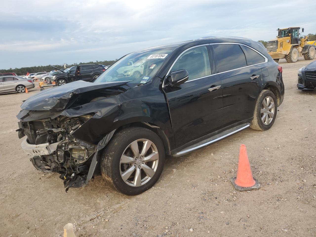 2016 Acura Mdx Advance VIN: 5FRYD3H95GB006222 Lot: 83187094