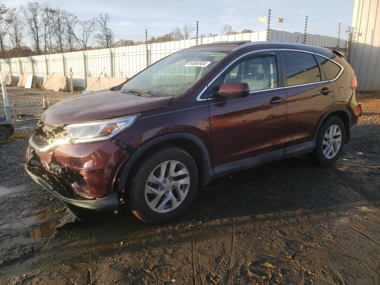 2015 Honda Cr-V Exl VIN: 2HKRM3H74FH547492 Lot: 84890934