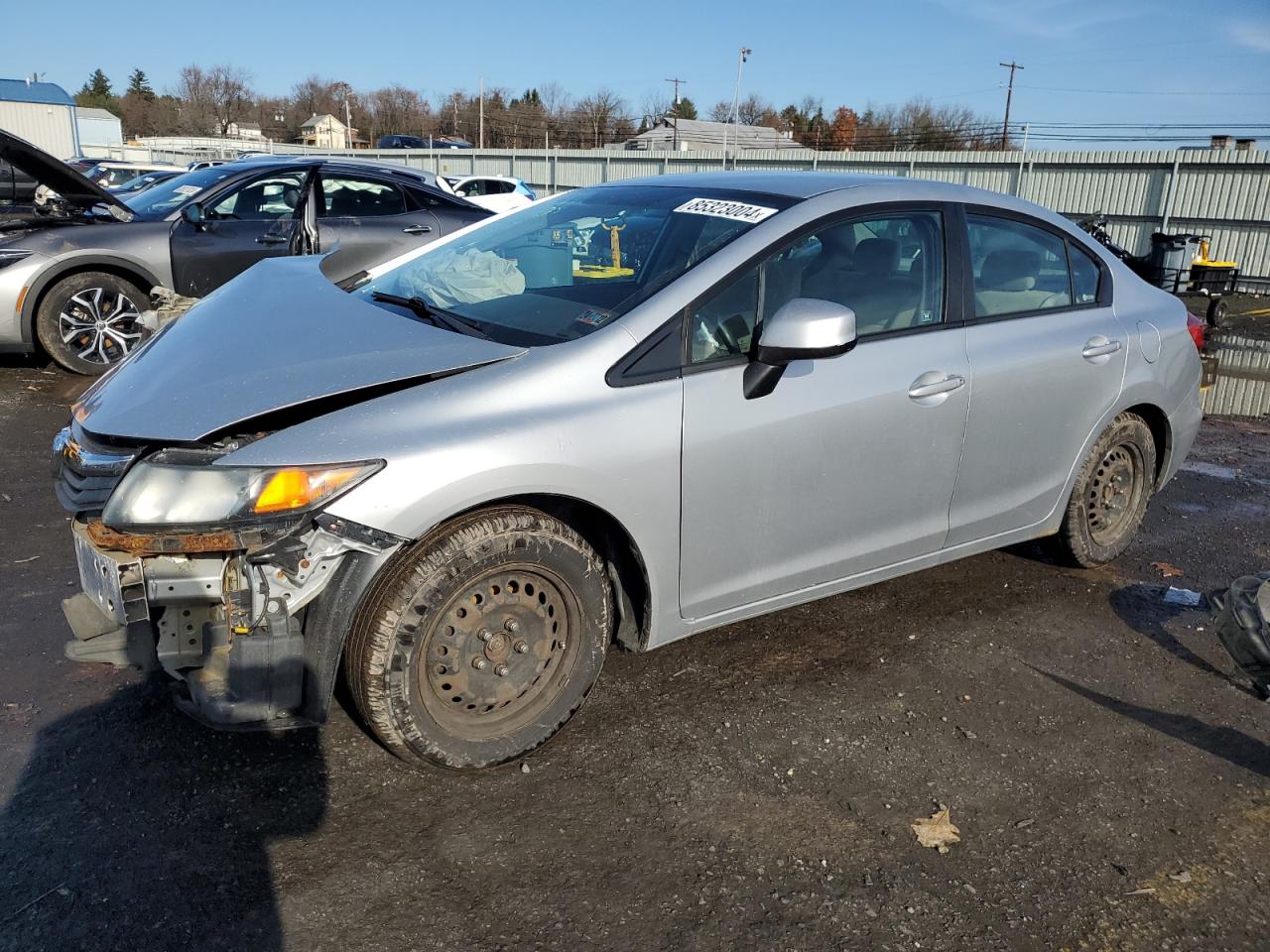 2012 Honda Civic Lx VIN: 2HGFB2F59CH524316 Lot: 85323004