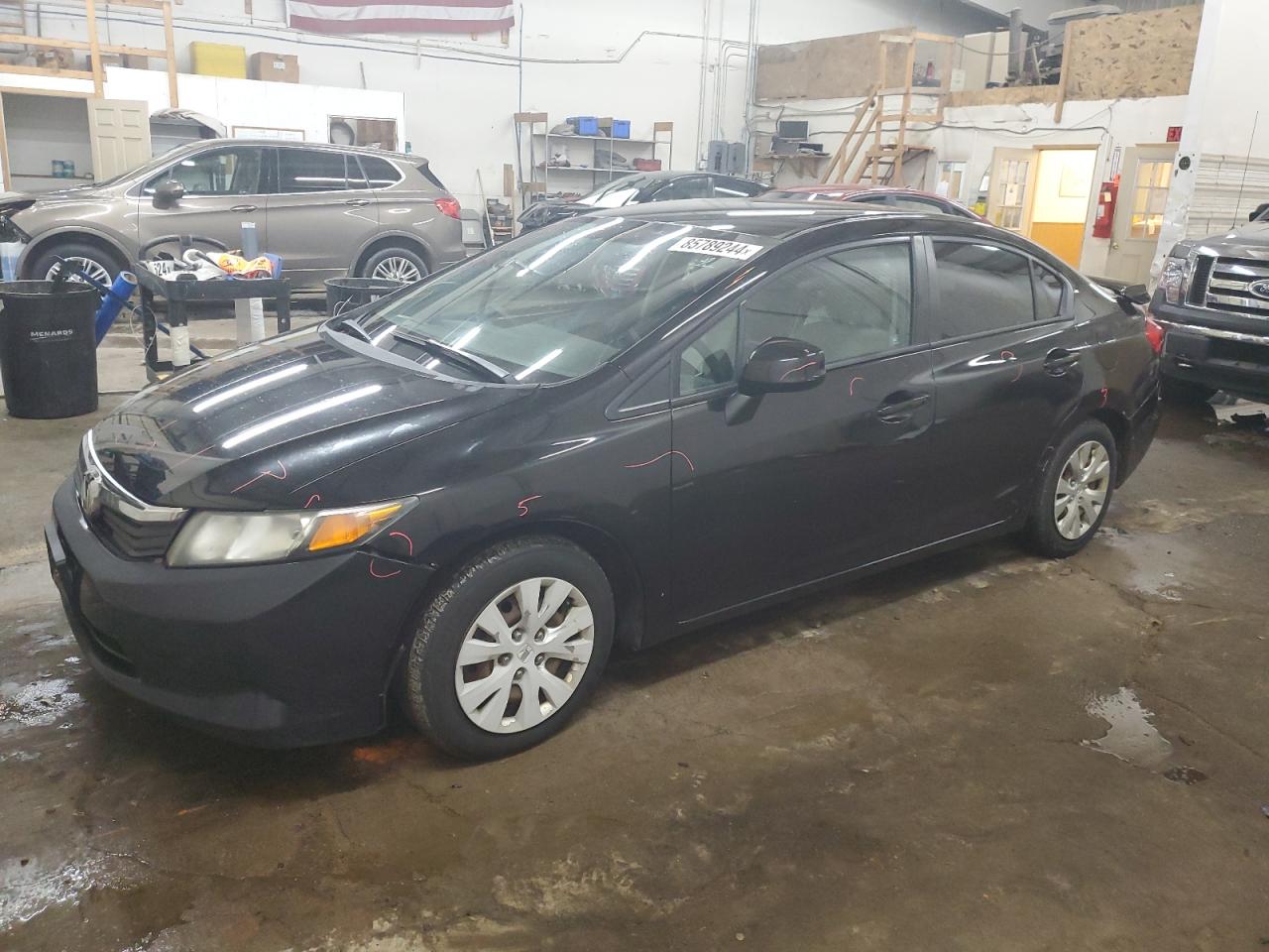 2012 Honda Civic Lx VIN: 19XFB2F57CE391954 Lot: 85789244