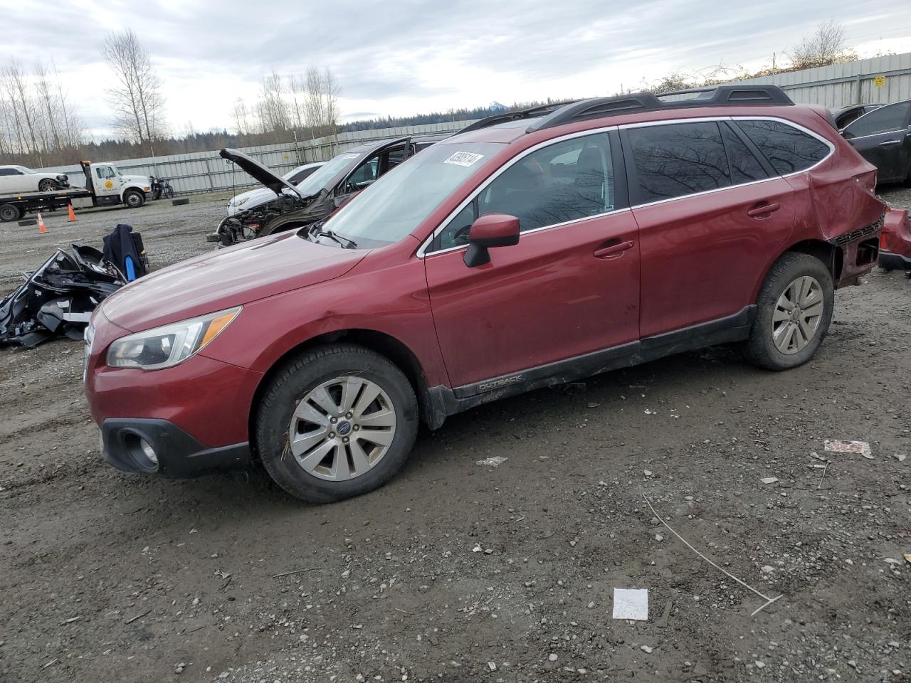 2016 Subaru Outback 2.5I Premium VIN: 4S4BSADC4G3209209 Lot: 83905114